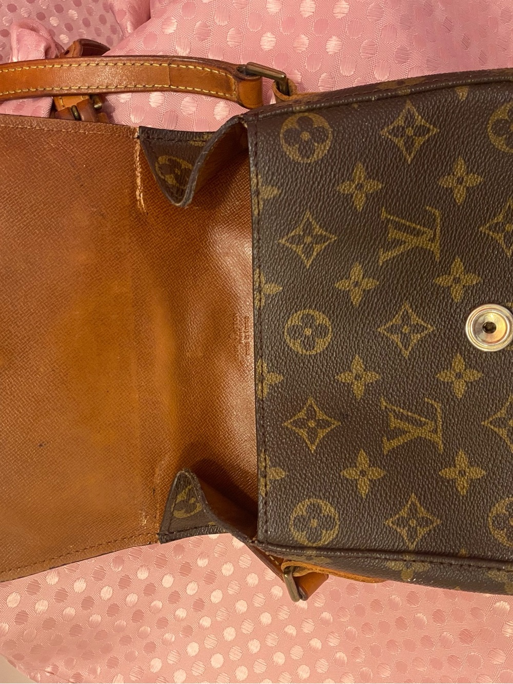 Louis Vuitton Monogram Canvas Crossbody in Brown and Tan - Picture 5 of 16